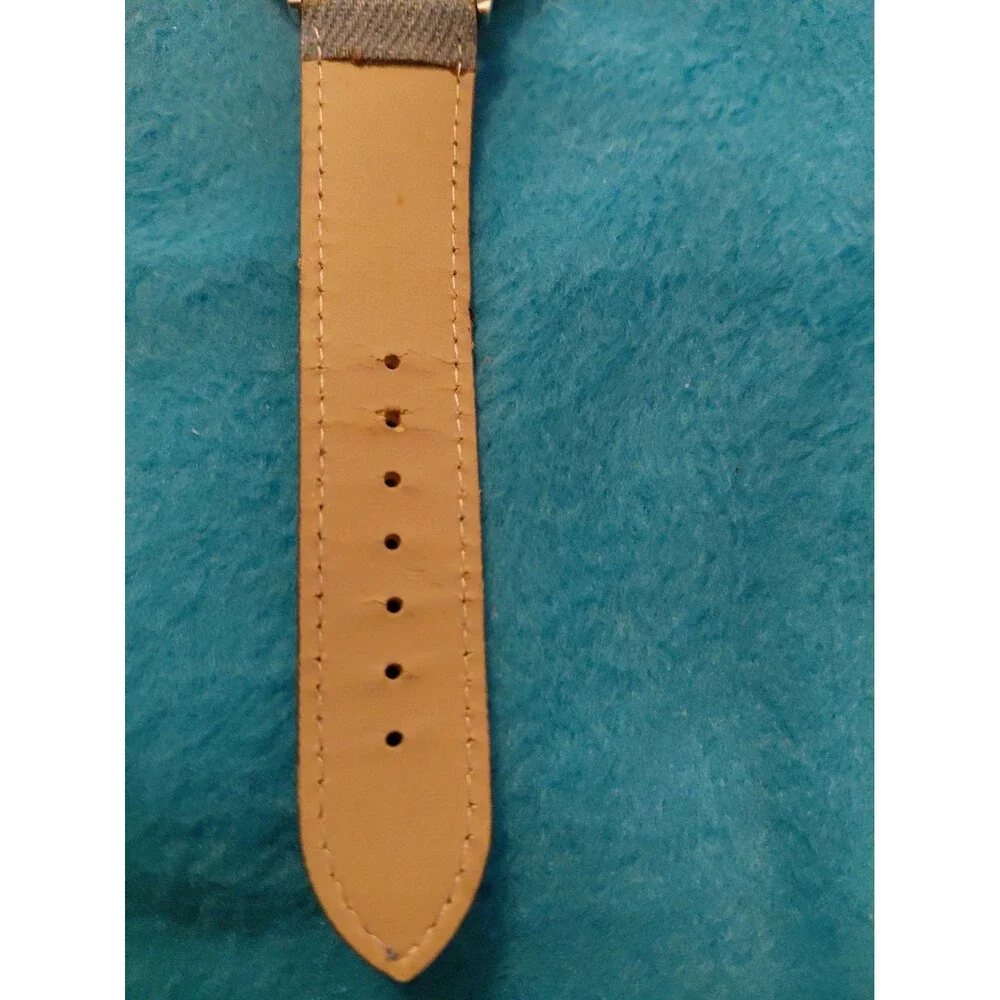 Geneva Blue Denim Women's With Bold Numbers With Glitter